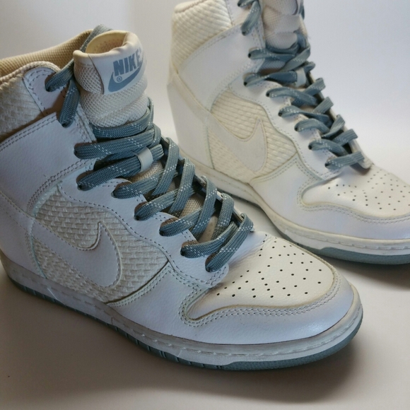 Nike Sky Hi Dunk Wedges Sz 8 - Picture 6 of 8